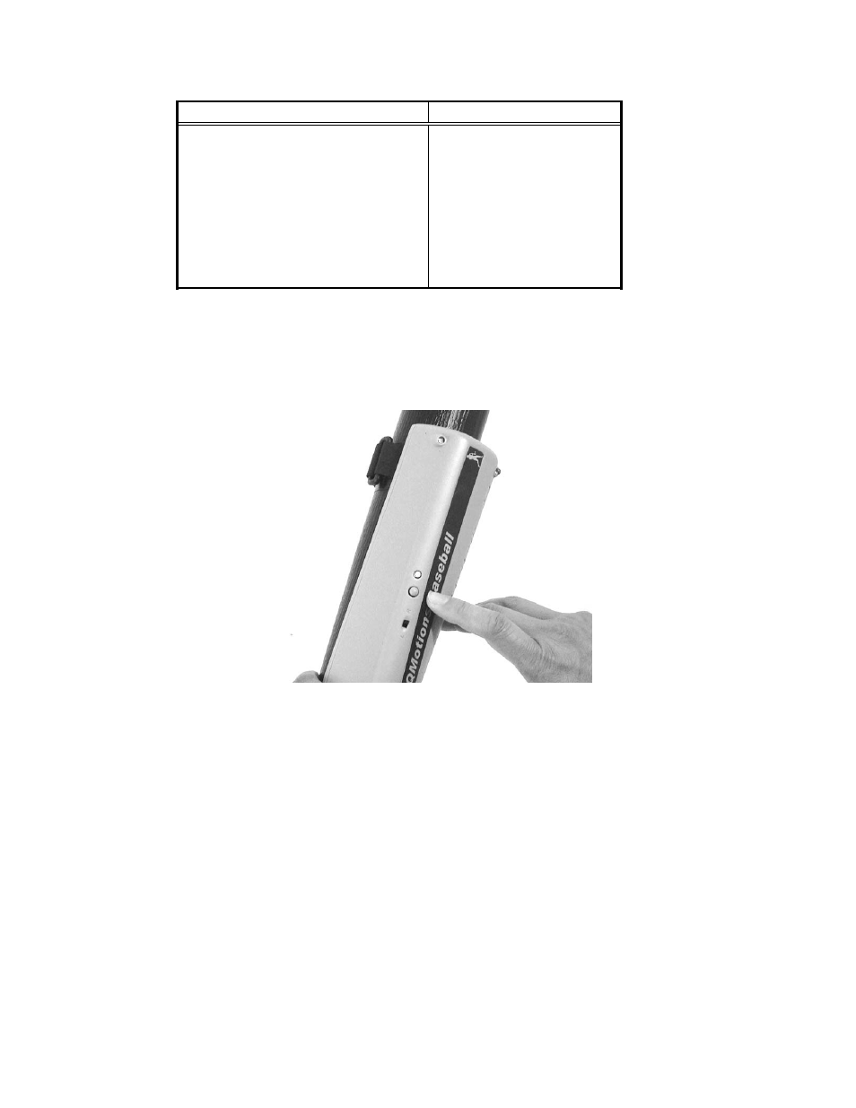 Swinging the bat | QMotions Baseball game User Manual | Page 17 / 25