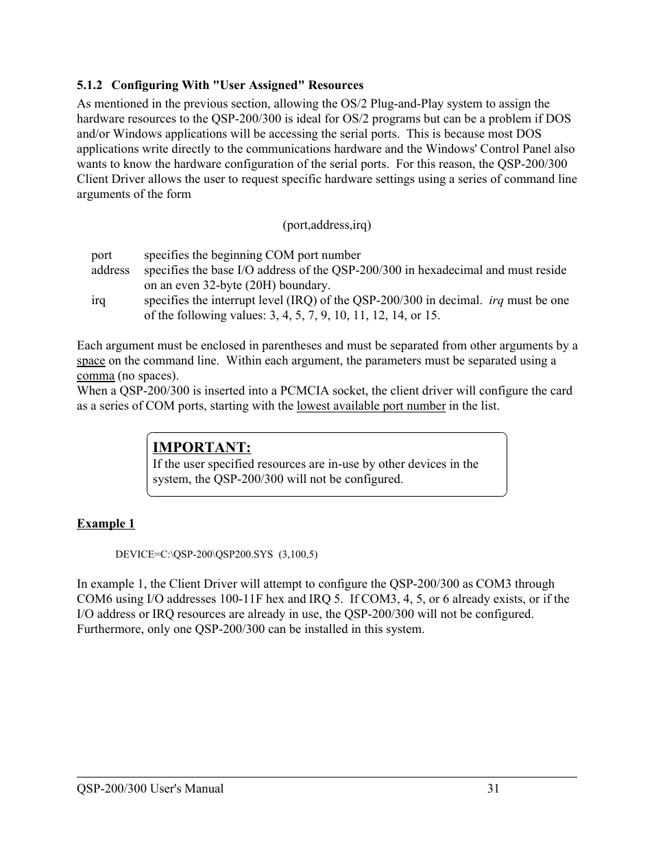 Quatech QSP-200/300 User Manual | Page 37 / 49