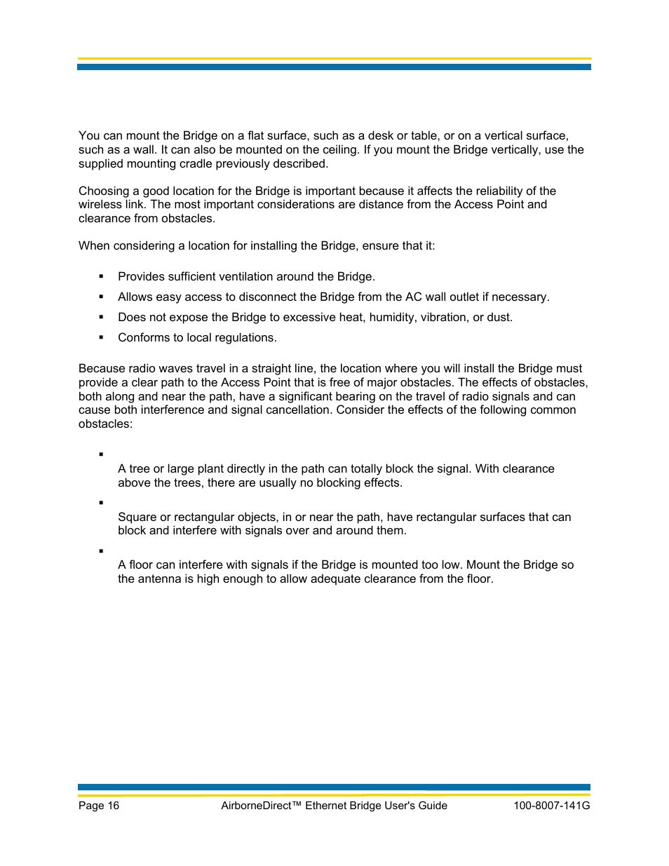 Selecting a location | Quatech AirborneDirect WLNG-ET Series User Manual | Page 22 / 77