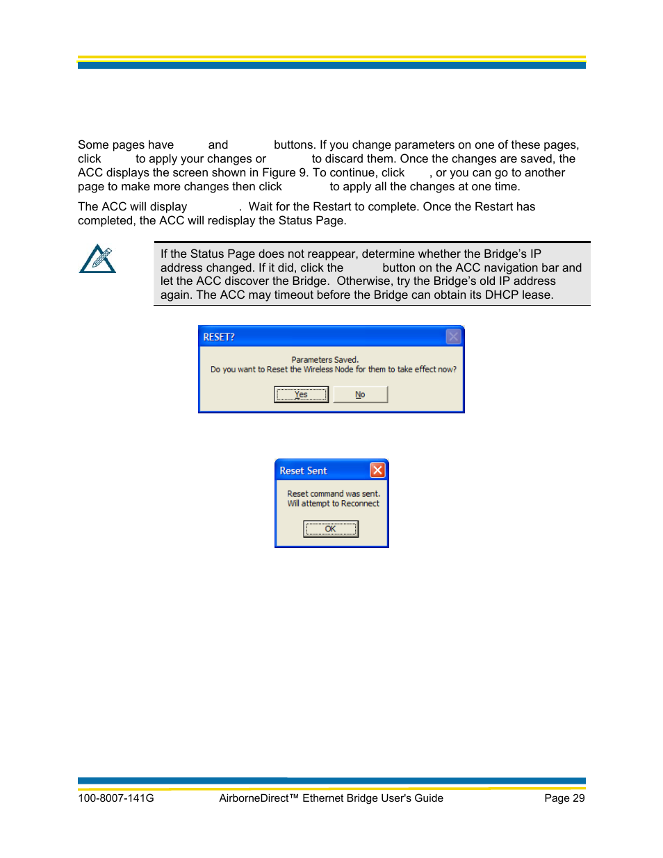 Saving configuration changes | Quatech AirborneDirect WLNG-ET Series User Manual | Page 35 / 77