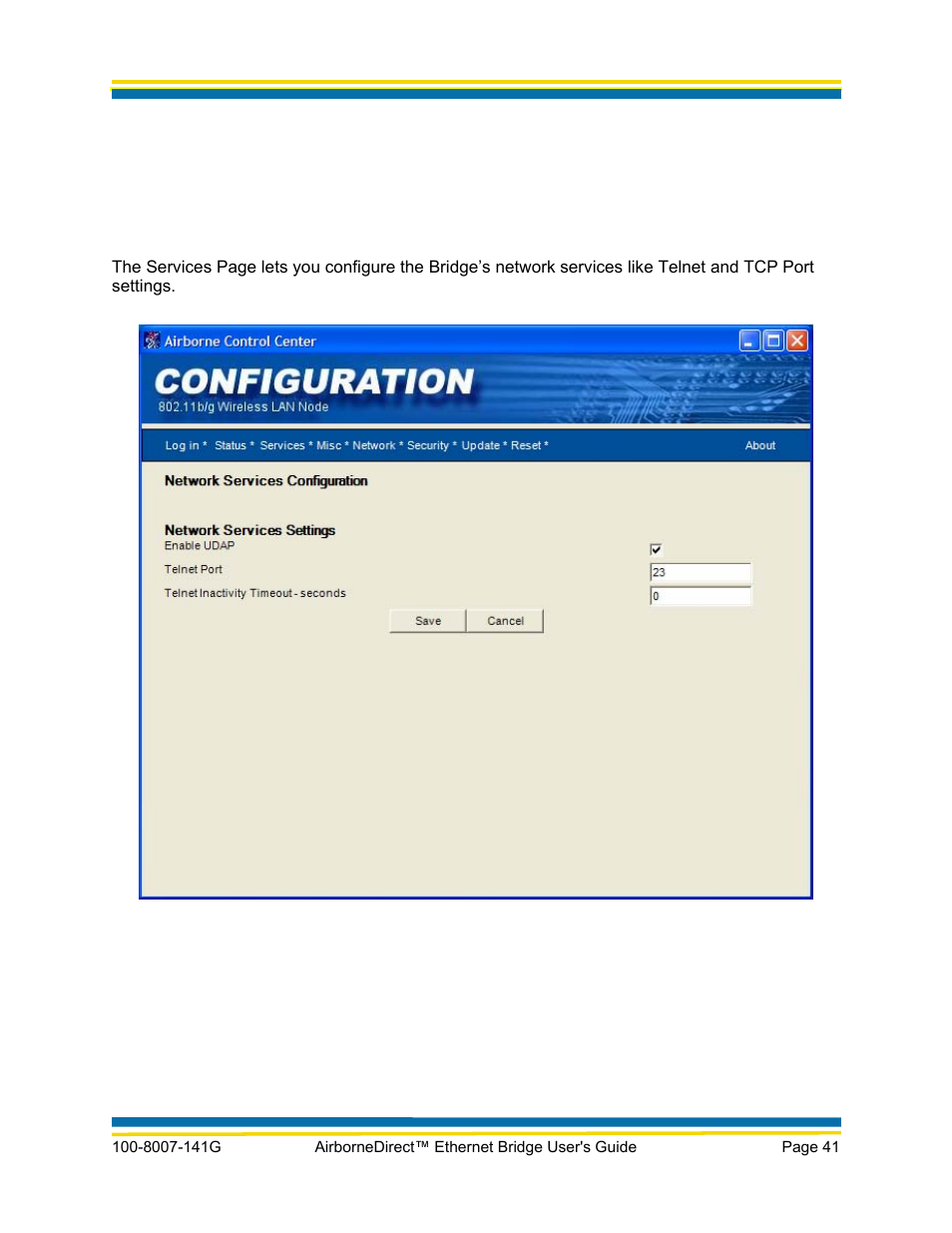 Advanced configuration settings | Quatech AirborneDirect WLNG-ET Series User Manual | Page 47 / 77