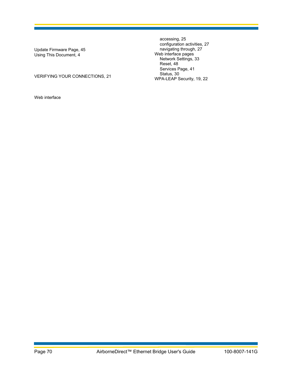 Quatech AirborneDirect WLNG-ET Series User Manual | Page 76 / 77