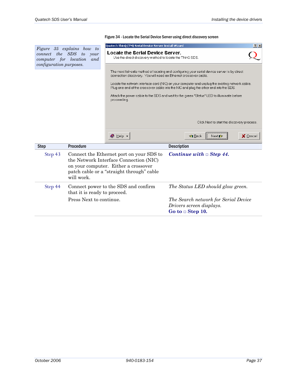 Quatech Device Server User Manual | Page 43 / 98