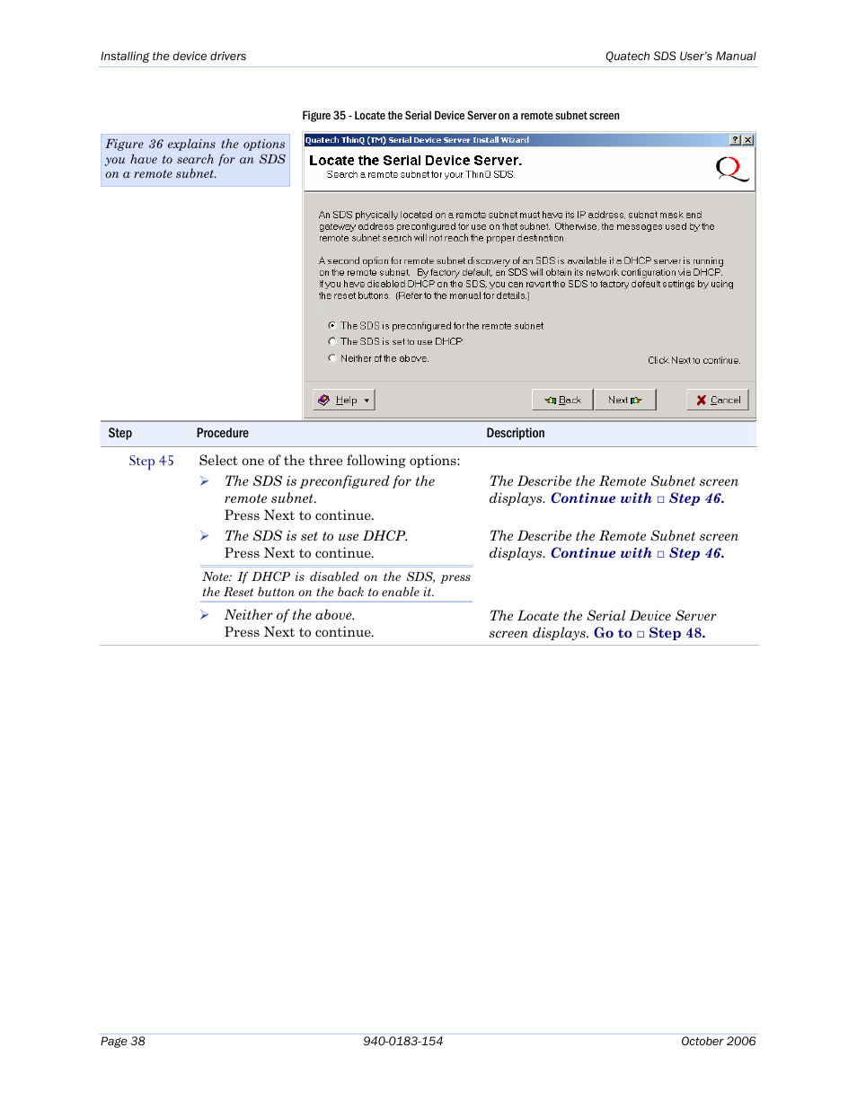Quatech Device Server User Manual | Page 44 / 98