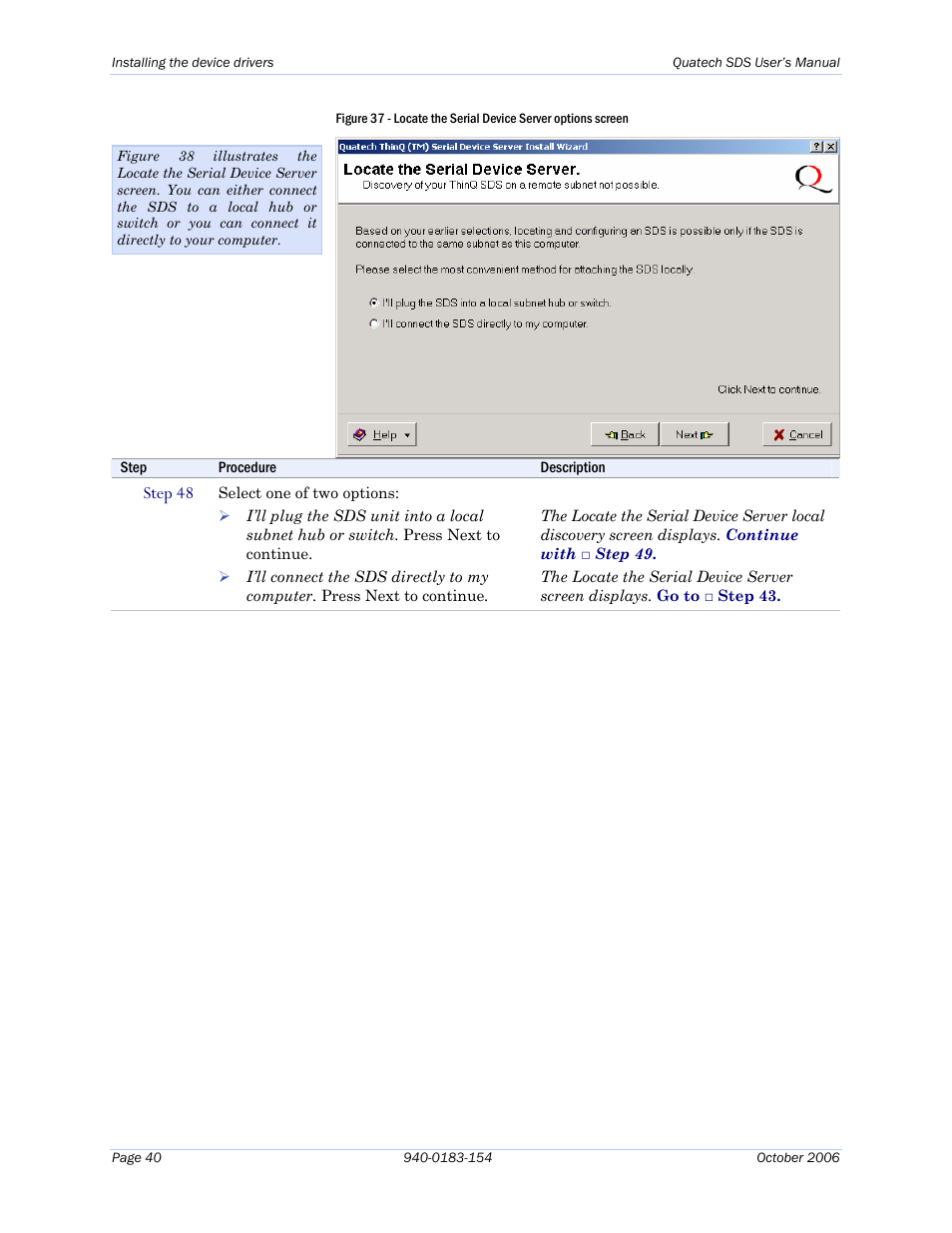 Quatech Device Server User Manual | Page 46 / 98