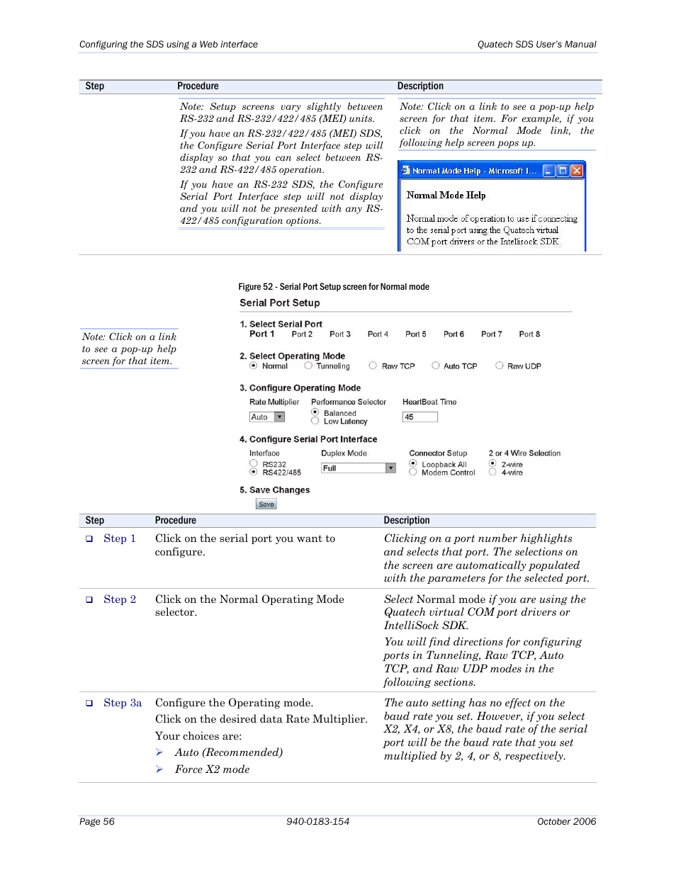 Quatech Device Server User Manual | Page 62 / 98