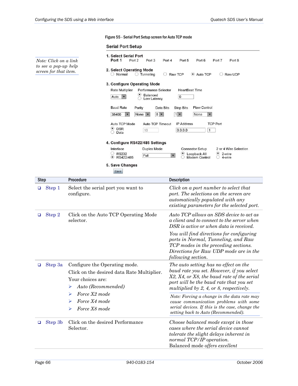 Quatech Device Server User Manual | Page 72 / 98