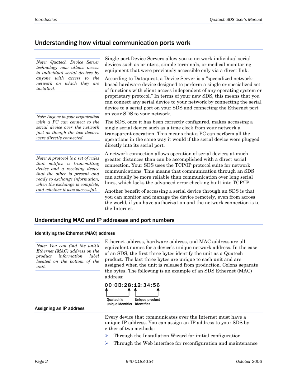 Understanding how virtual communication ports work | Quatech Device Server User Manual | Page 8 / 98