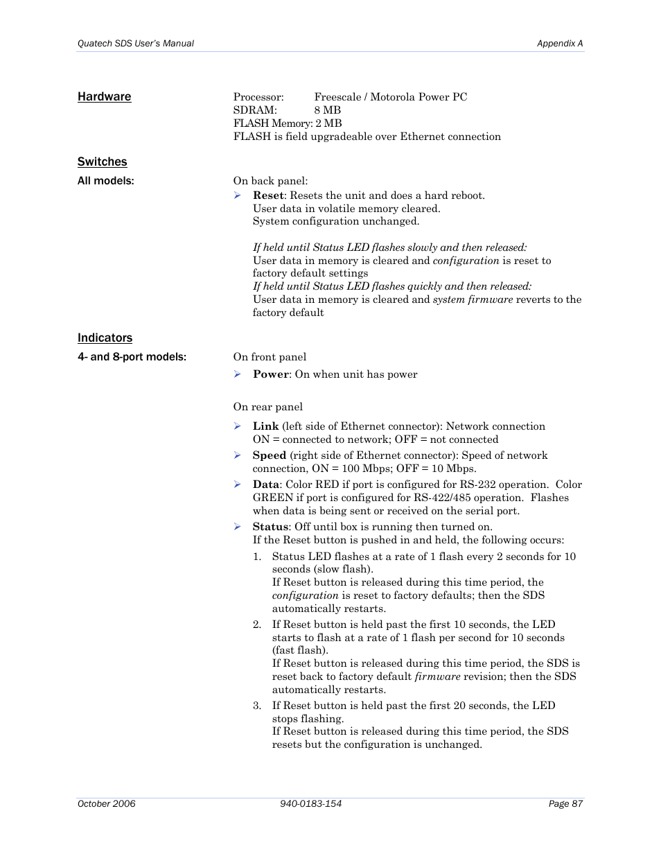 Quatech Device Server User Manual | Page 93 / 98