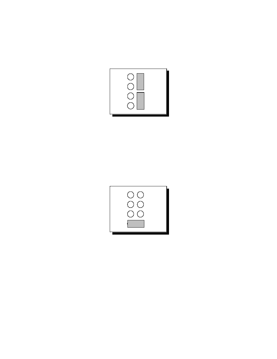 4 clock rate and optional registers, 1 enable scratchpad register (spad, j13) | Quatech Asynchronous Communications Adapter DSC-200/300 User Manual | Page 11 / 39