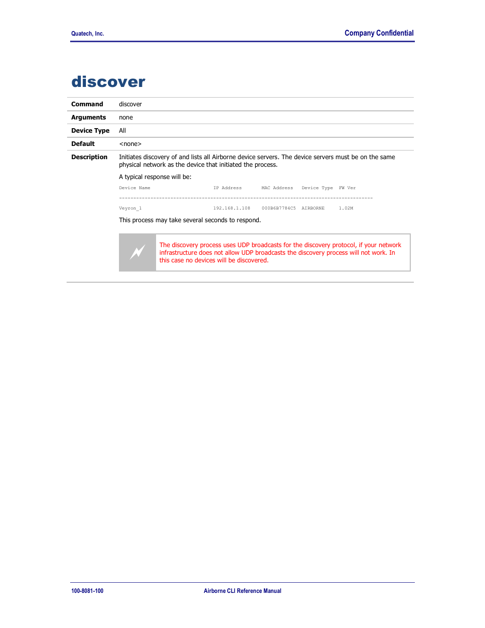 Discover | Quatech WLNG-ET-DP500 Series User Manual | Page 103 / 120