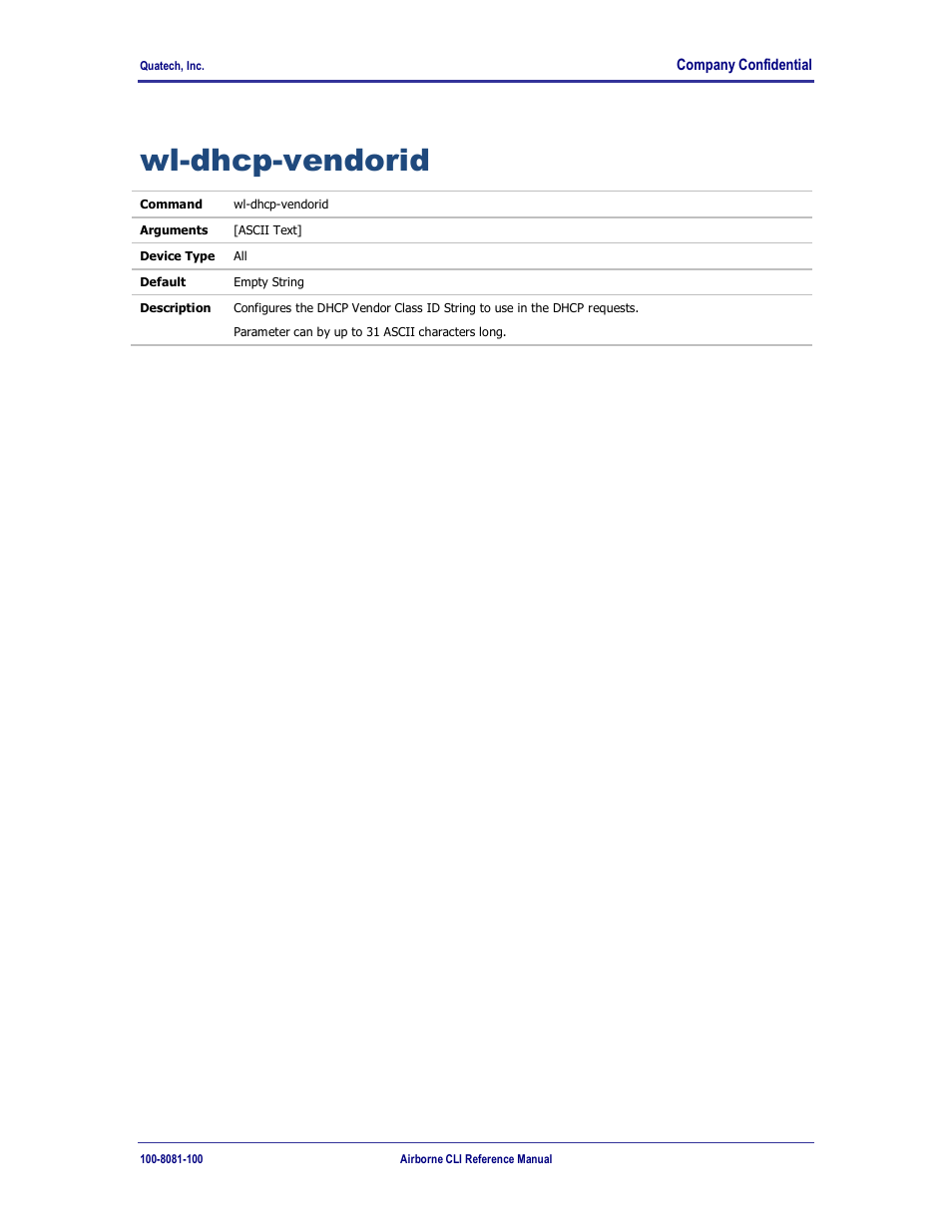Wl-dhcp-vendorid | Quatech WLNG-ET-DP500 Series User Manual | Page 113 / 120