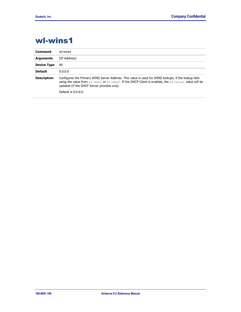 Wl-wins1 | Quatech WLNG-ET-DP500 Series User Manual | Page 115 / 120