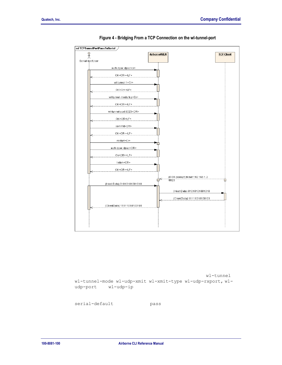 Bridging using udp, 4 bridging using udp | Quatech WLNG-ET-DP500 Series User Manual | Page 29 / 120