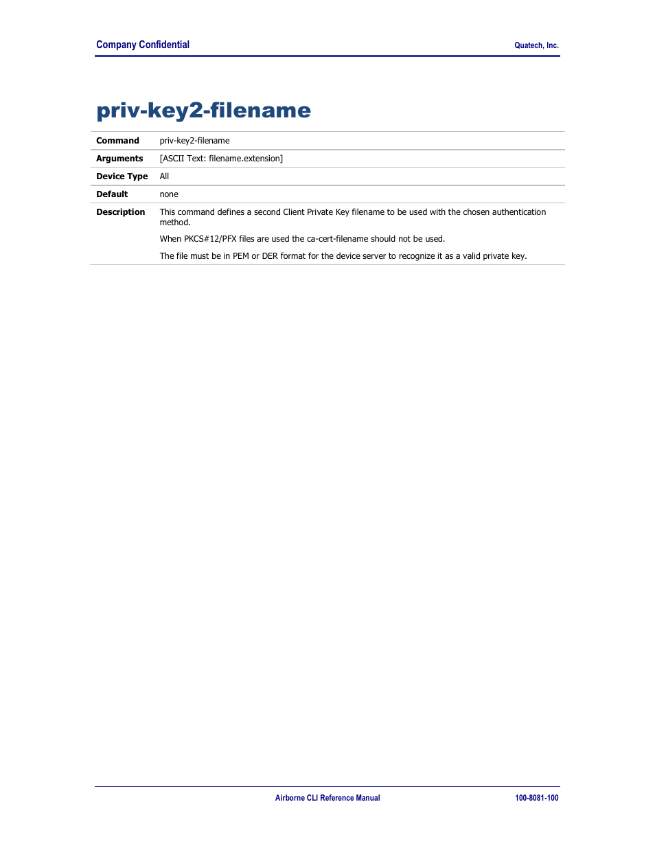 Priv-key2-filename | Quatech WLNG-ET-DP500 Series User Manual | Page 62 / 120