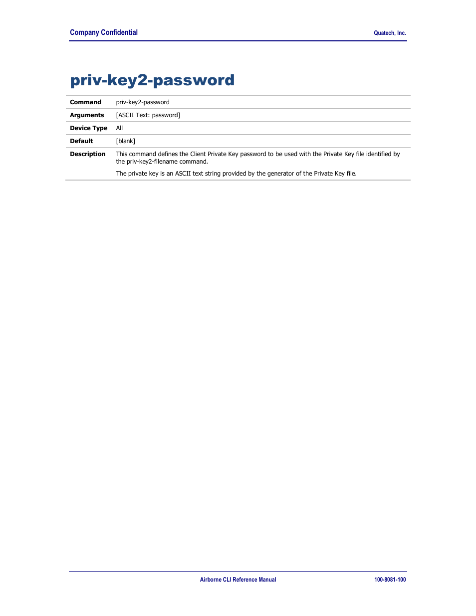 Priv-key2-password | Quatech WLNG-ET-DP500 Series User Manual | Page 64 / 120