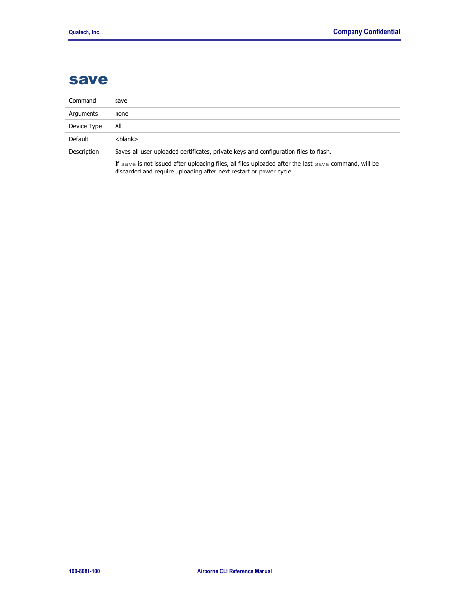 Save | Quatech WLNG-ET-DP500 Series User Manual | Page 89 / 120