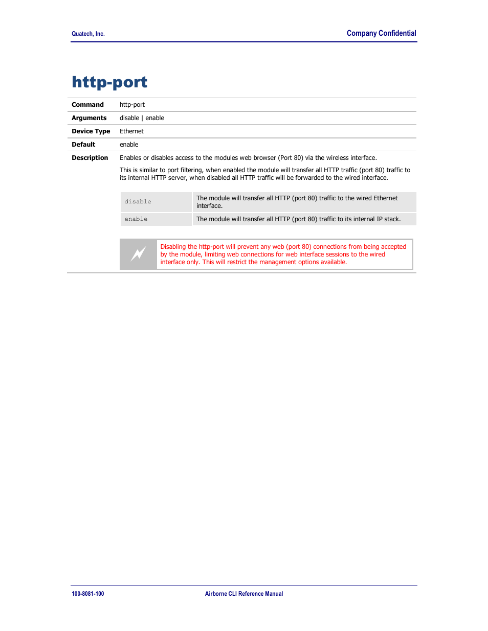 Http-port | Quatech WLNG-ET-DP500 Series User Manual | Page 91 / 120