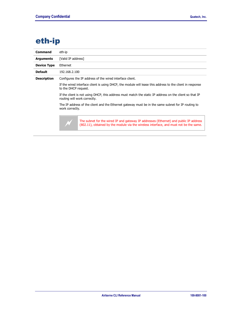 Eth-ip | Quatech WLNG-ET-DP500 Series User Manual | Page 92 / 120