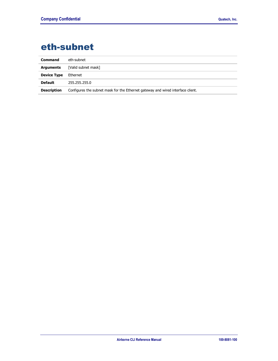 Eth-subnet | Quatech WLNG-ET-DP500 Series User Manual | Page 94 / 120