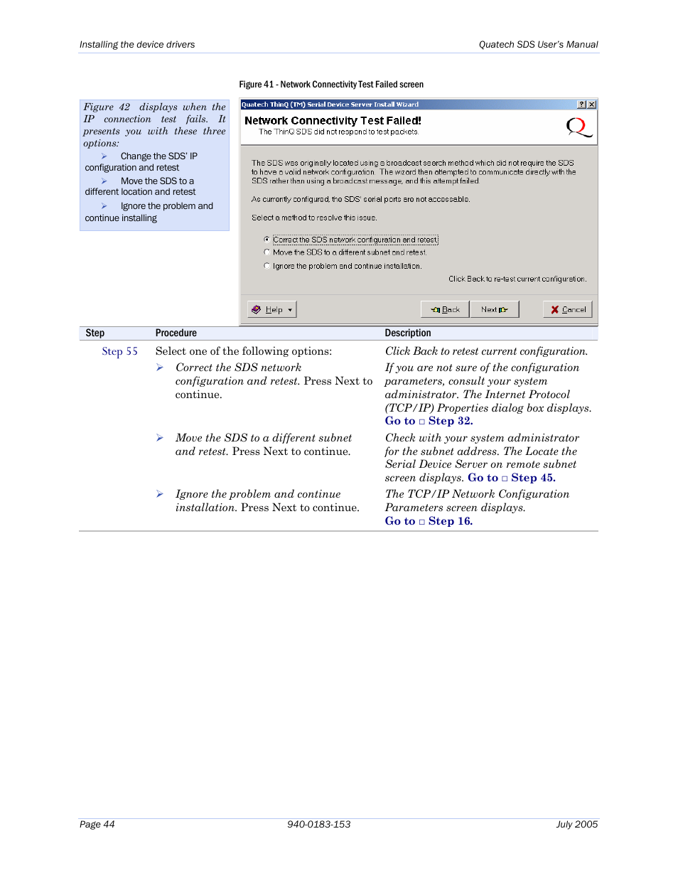 Quatech Serial Device Server User Manual | Page 50 / 98