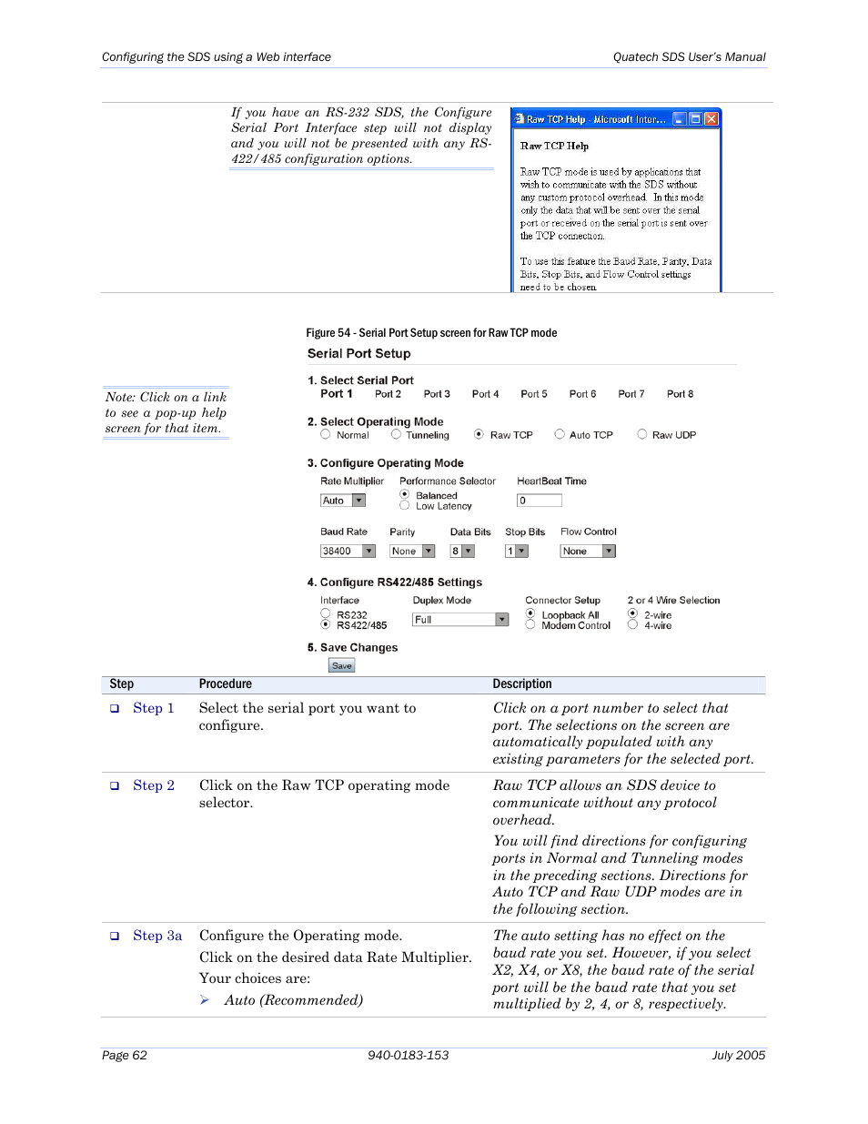 Quatech Serial Device Server User Manual | Page 68 / 98