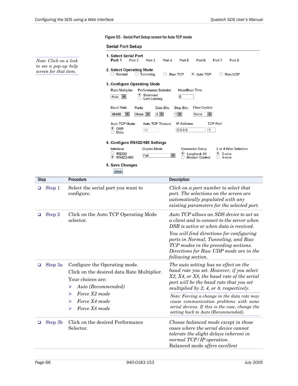 Quatech Serial Device Server User Manual | Page 72 / 98