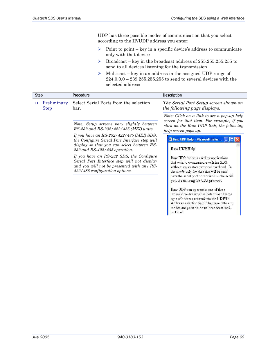Quatech Serial Device Server User Manual | Page 75 / 98