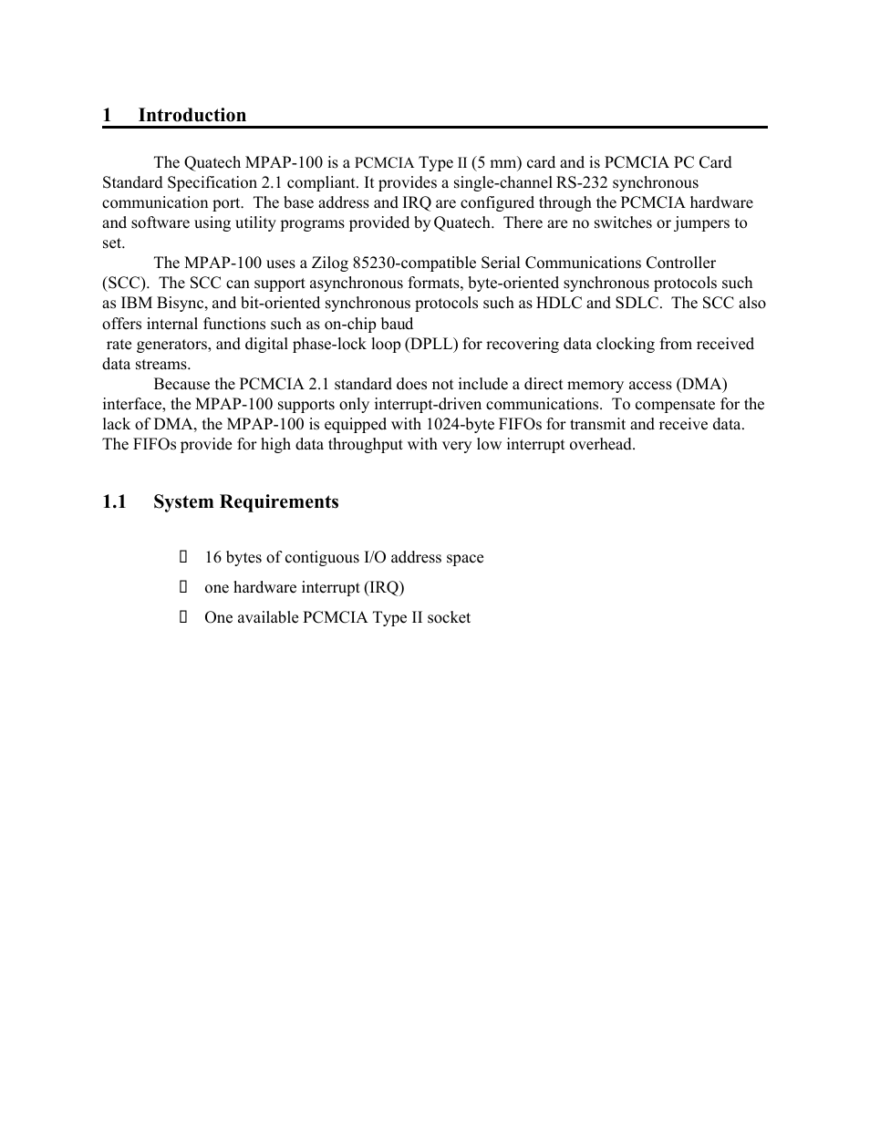 Quatech MPAP-100 User Manual | Page 6 / 64