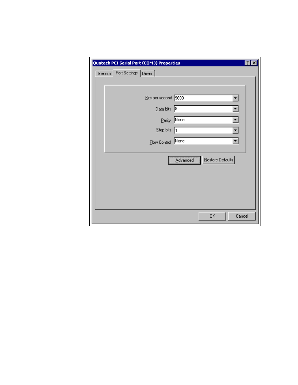 Quatech RS-232 User Manual | Page 27 / 39