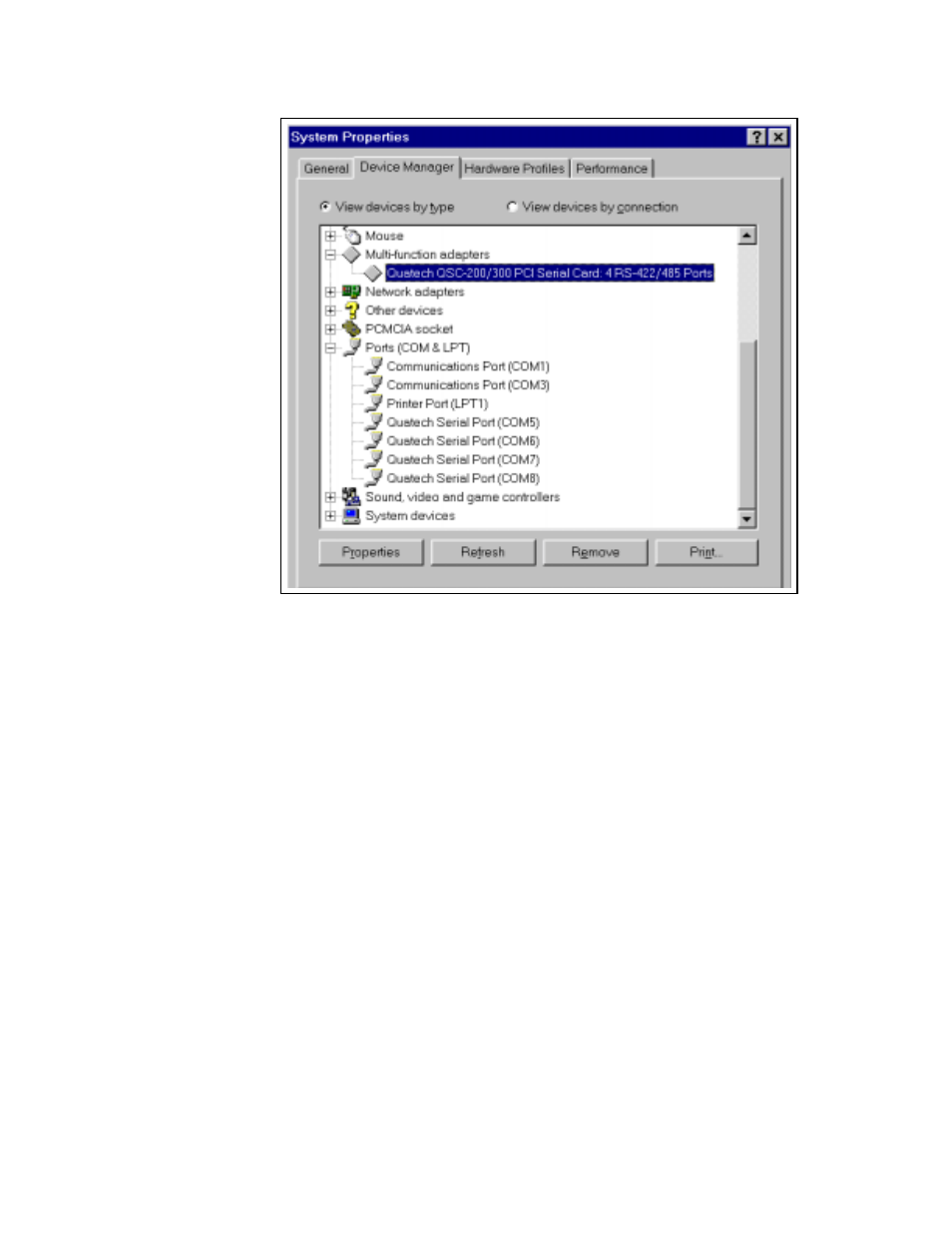 Quatech QSC(LP)-100 User Manual | Page 20 / 37