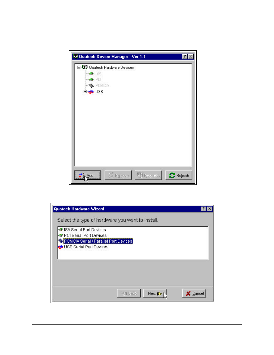 Quatech DSP-100 User Manual | Page 40 / 57