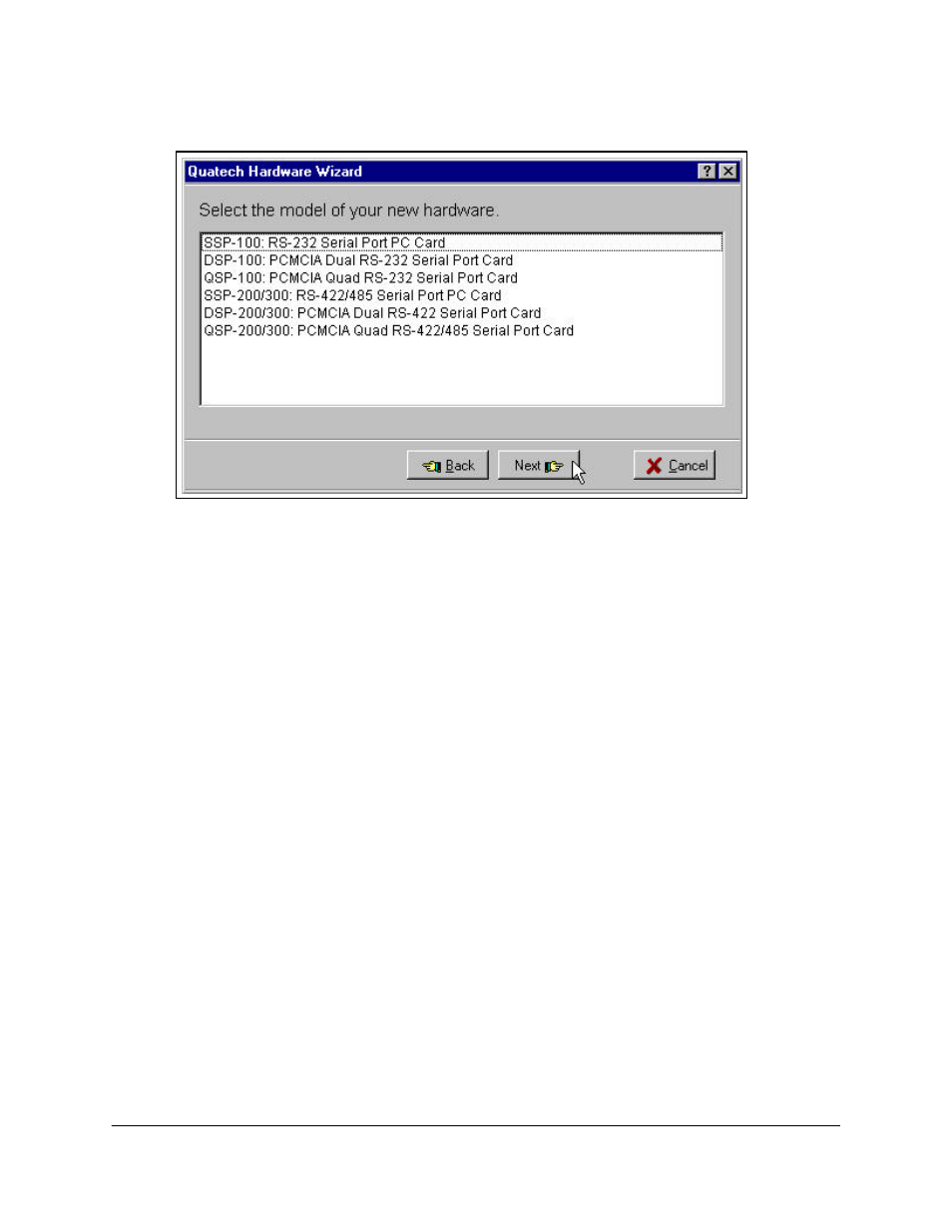 Quatech DSP-100 User Manual | Page 41 / 57