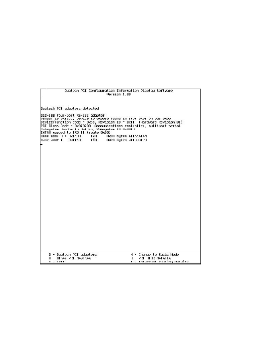 Quatech Asynchronous Communications Adapter QSCLP-100 User Manual | Page 21 / 32