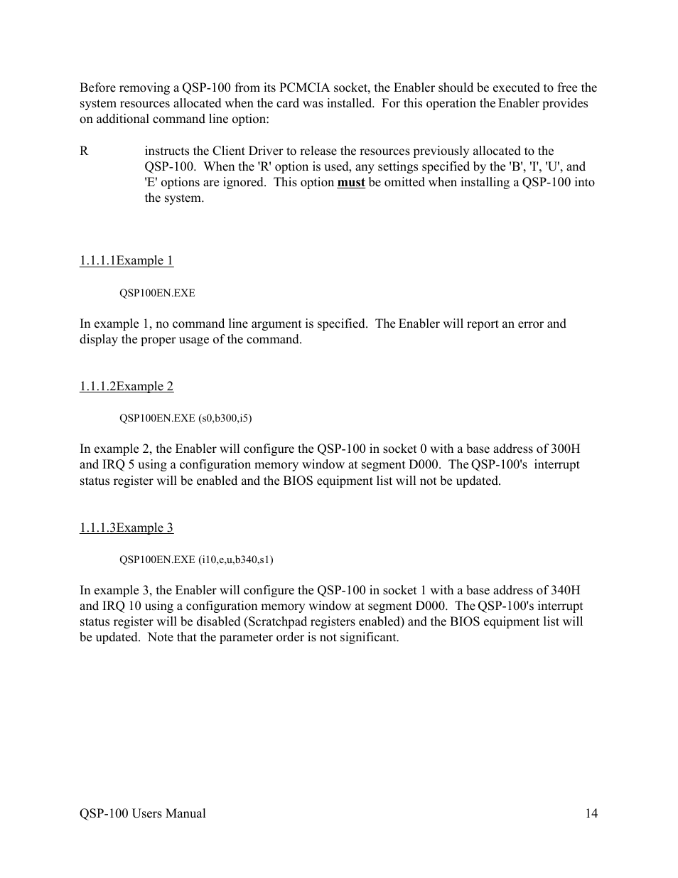 Quatech QSP-100 User Manual | Page 17 / 40