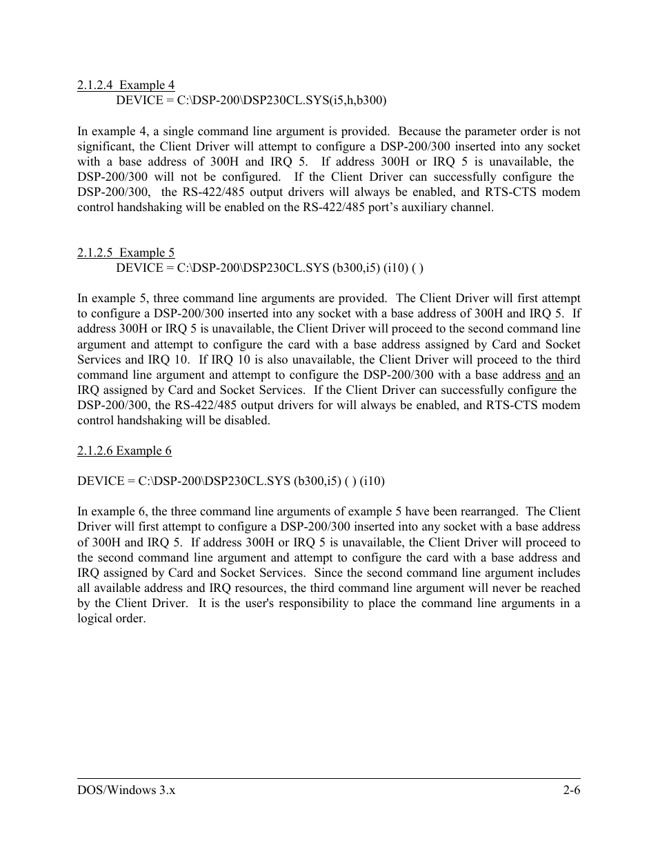 Quatech DSP-200/300 User Manual | Page 11 / 52