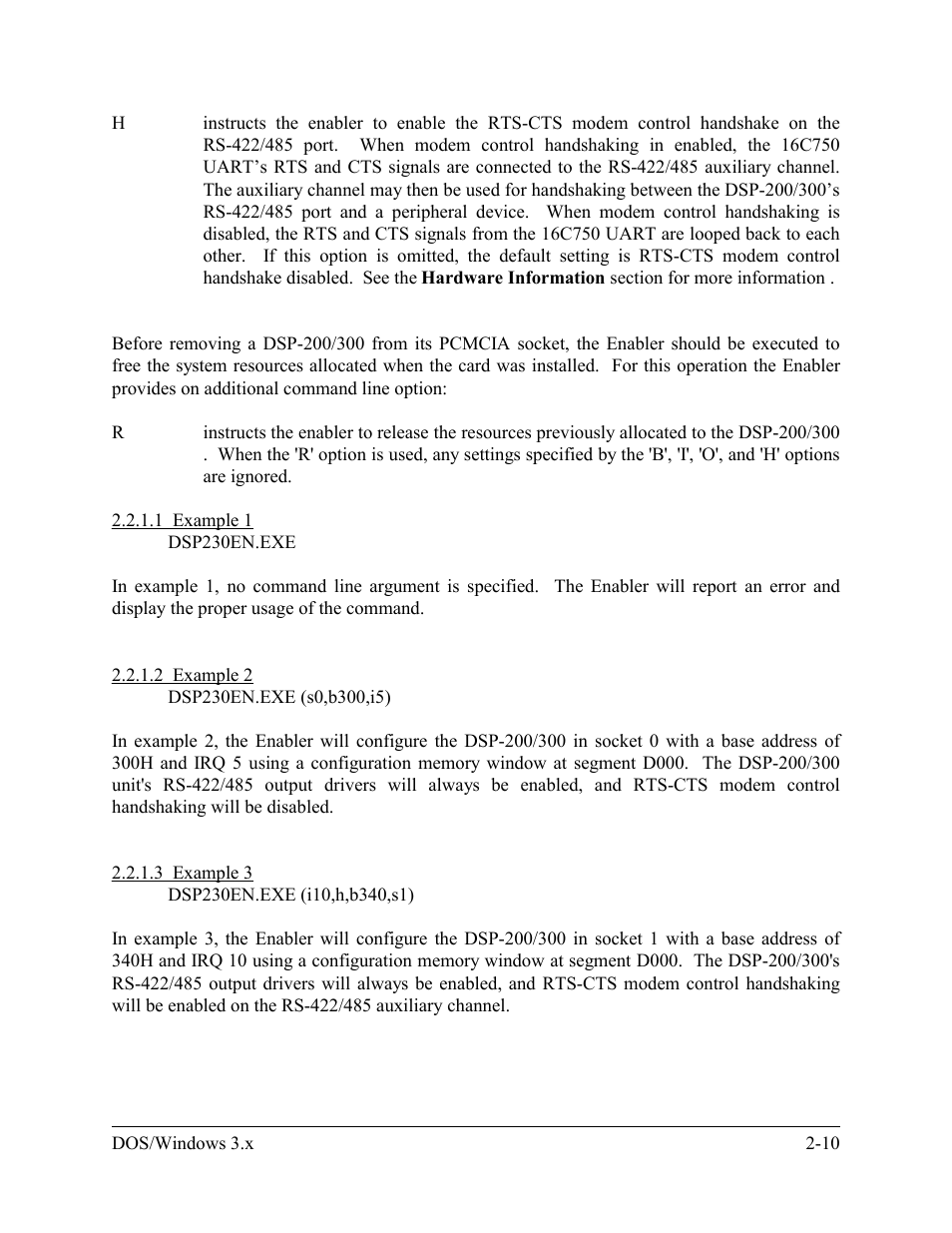 Quatech DSP-200/300 User Manual | Page 15 / 52