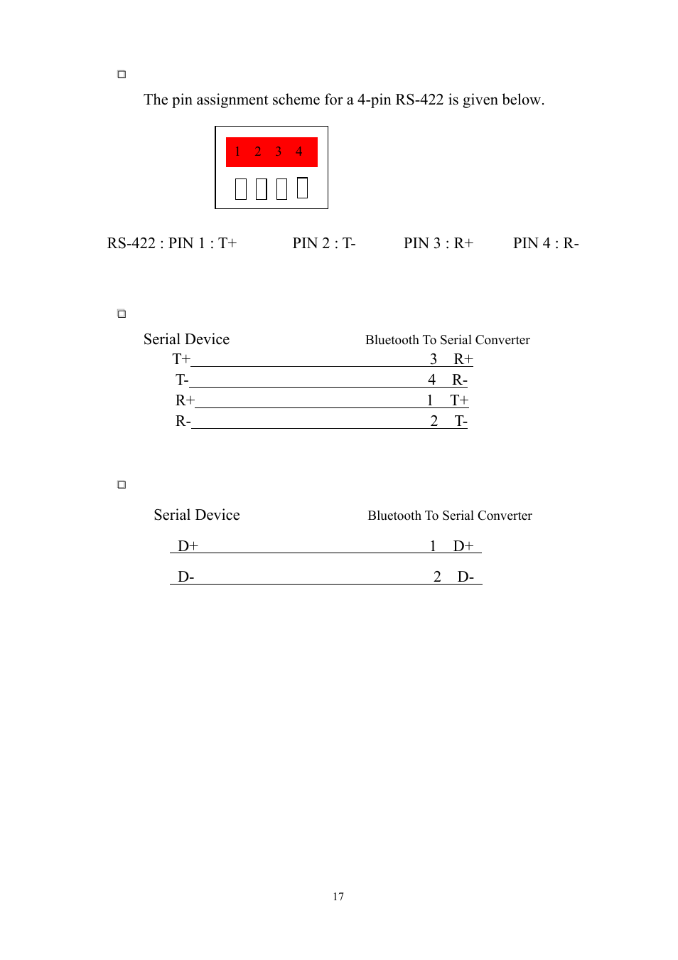 Quatech Bluetooth To Serial Converter SS-BLT-400 User Manual | Page 18 / 18