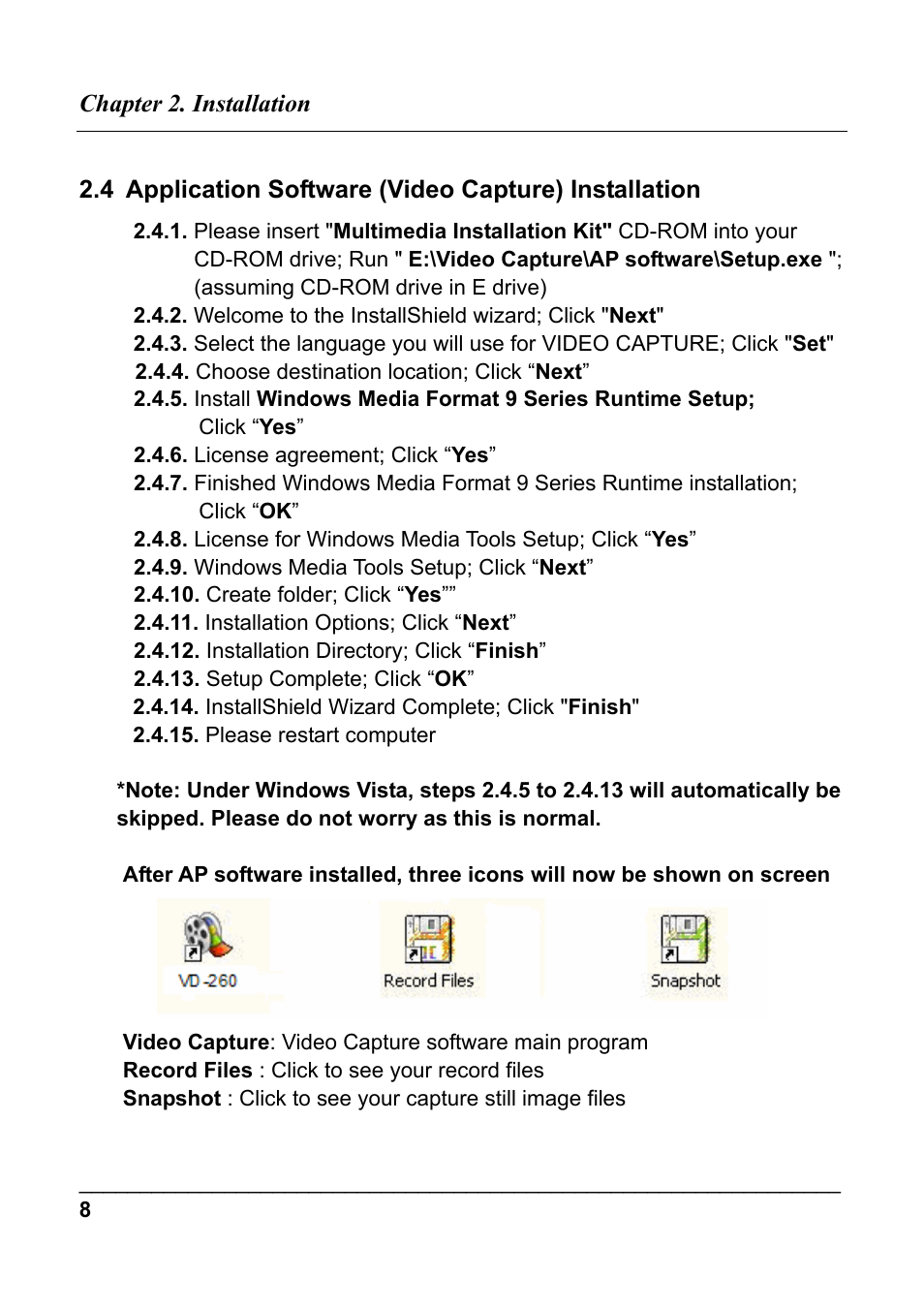 Quatech Audio/Video Capture USB 2.0 User Manual | Page 11 / 17