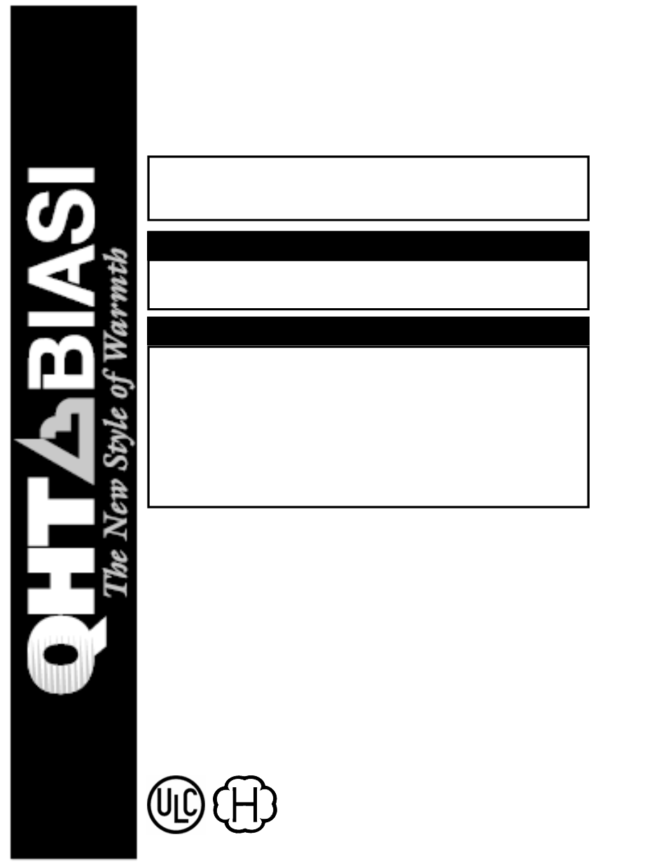 QHT BIASI B3-B9 User Manual | 36 pages