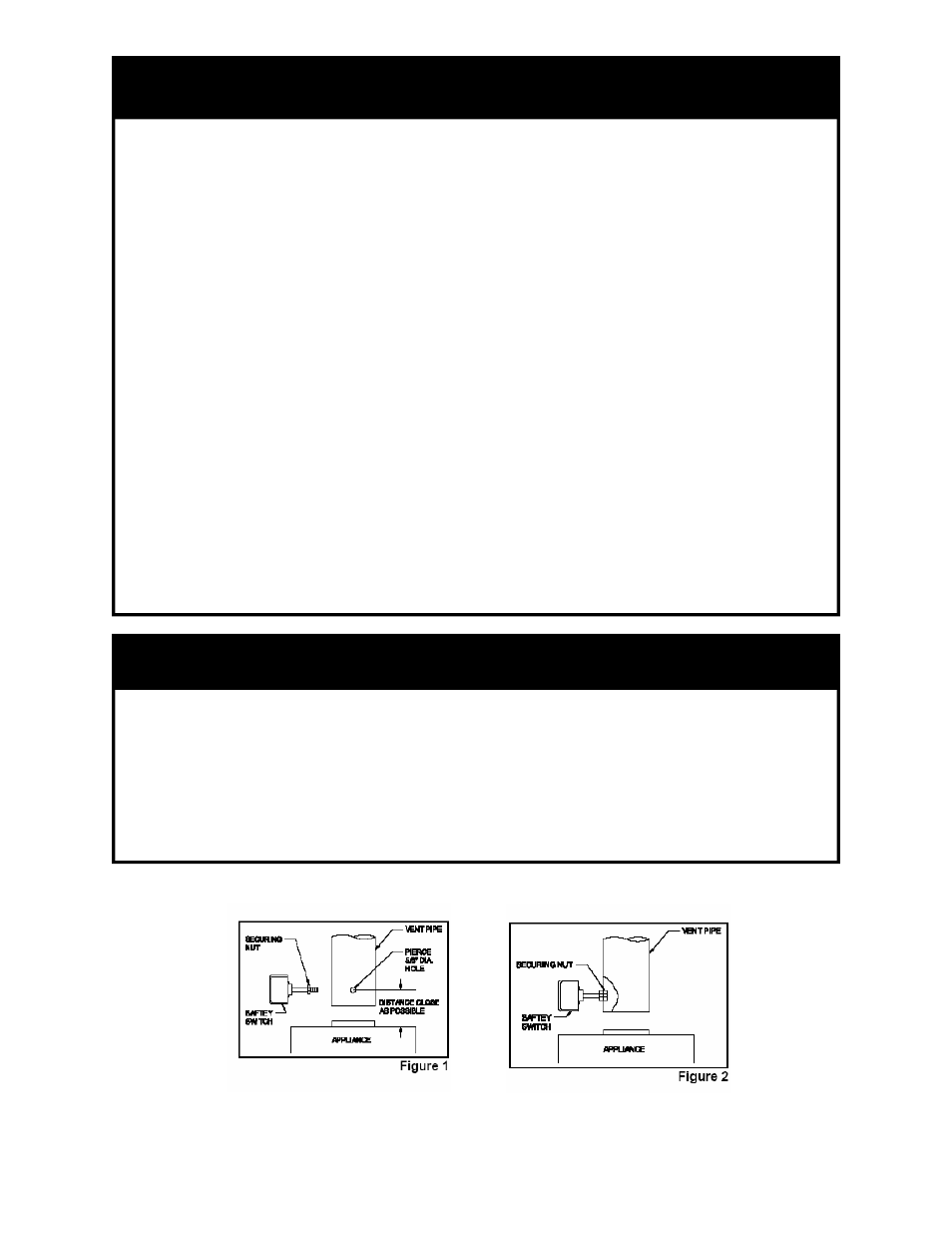1 common exhaust venting cont, 2 blocked flue switch | QHT BIASI B3-B9 User Manual | Page 16 / 36
