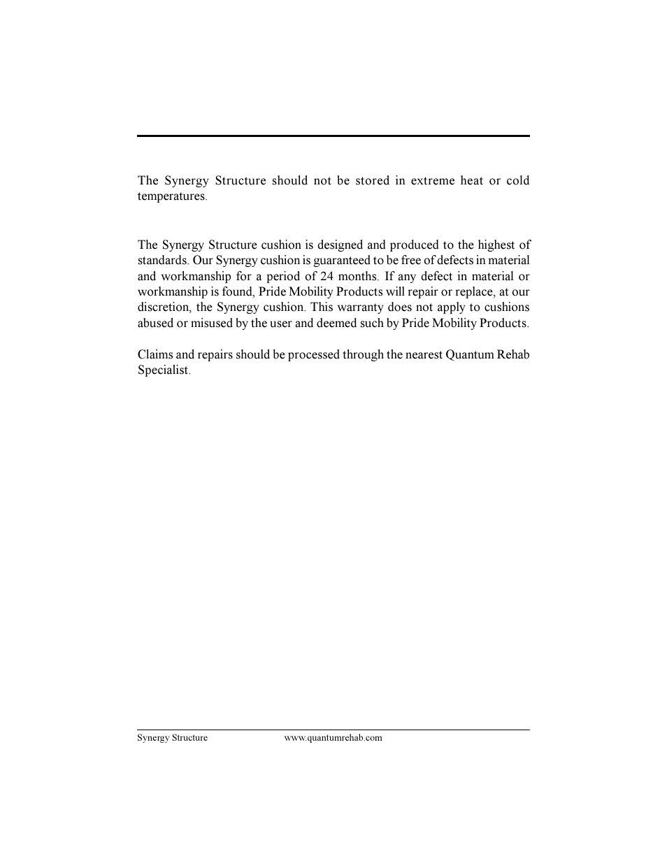 Quantum Synergy Solution none User Manual | Page 10 / 12