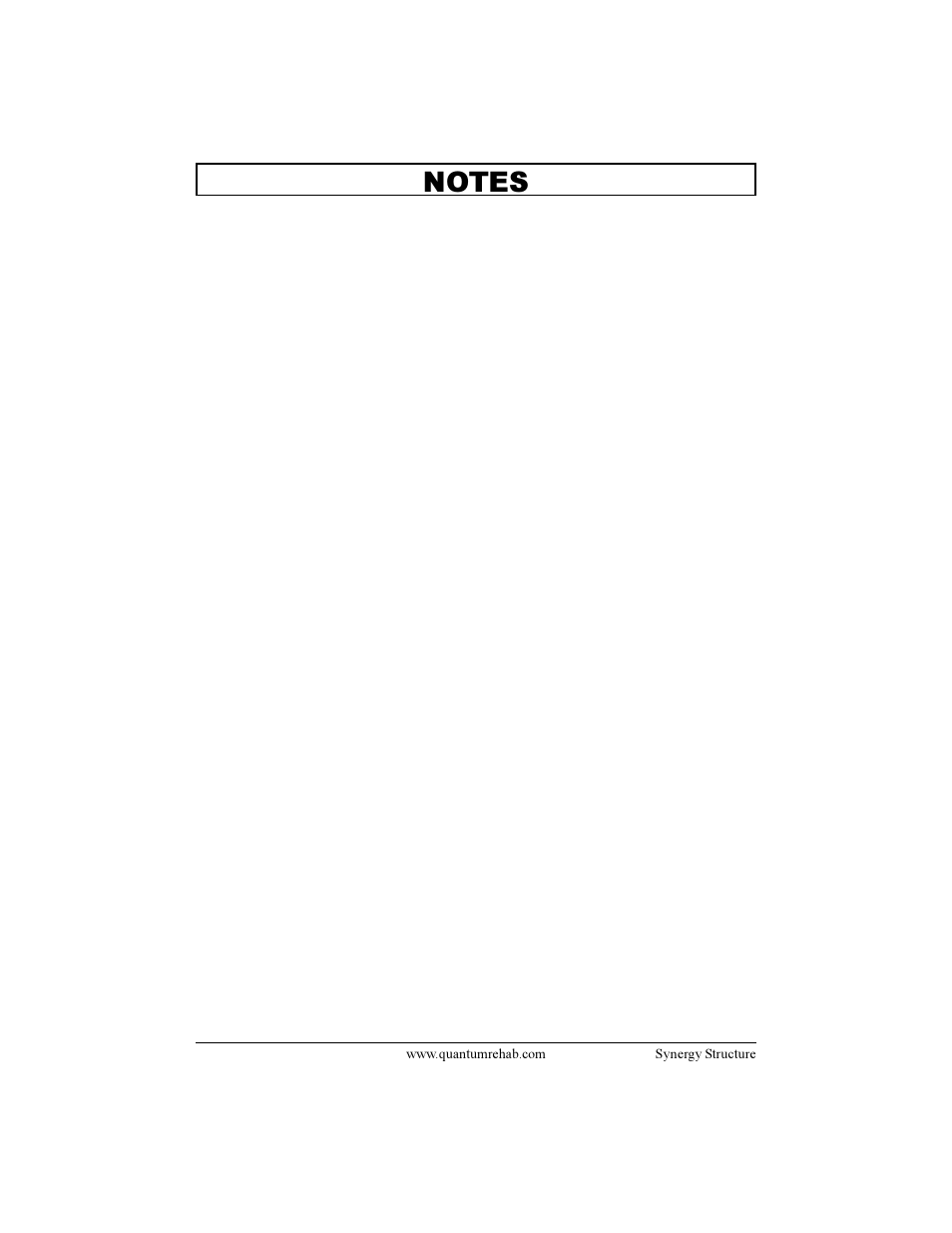 Quantum Synergy Solution none User Manual | Page 11 / 12