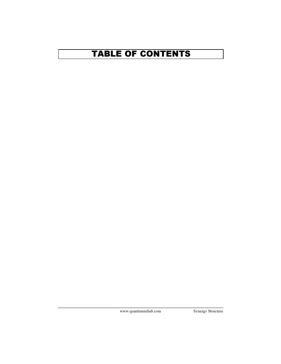 Quantum Synergy Solution none User Manual | Page 3 / 12