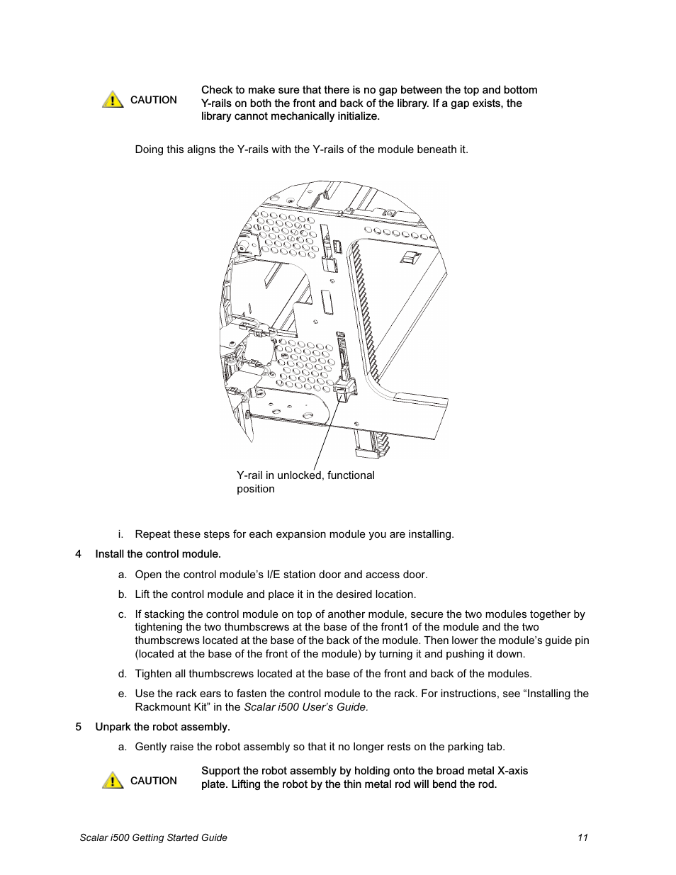 Quantum Scalar i500 User Manual | Page 11 / 148