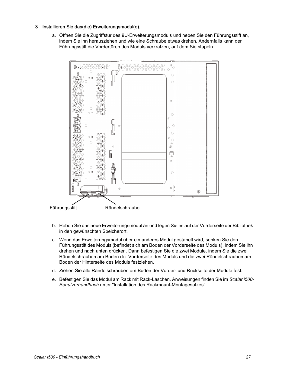 Quantum Scalar i500 User Manual | Page 27 / 148