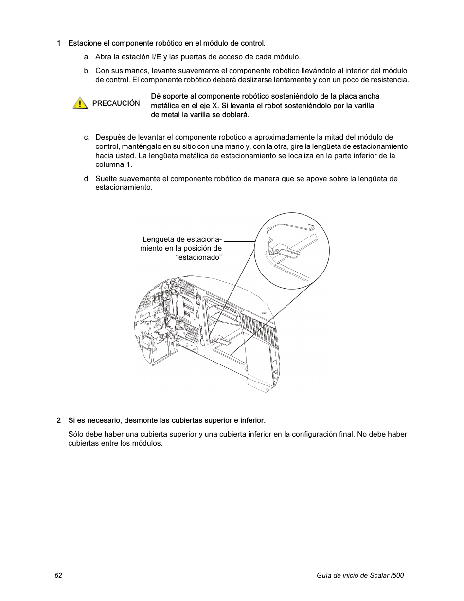 Quantum Scalar i500 User Manual | Page 62 / 148