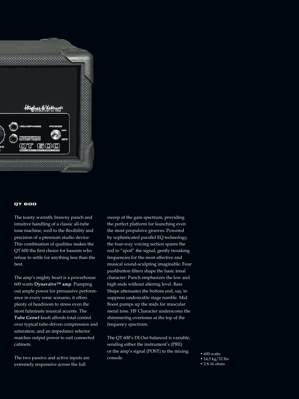 Qt 600 | Quantum QC 310 User Manual | Page 7 / 12