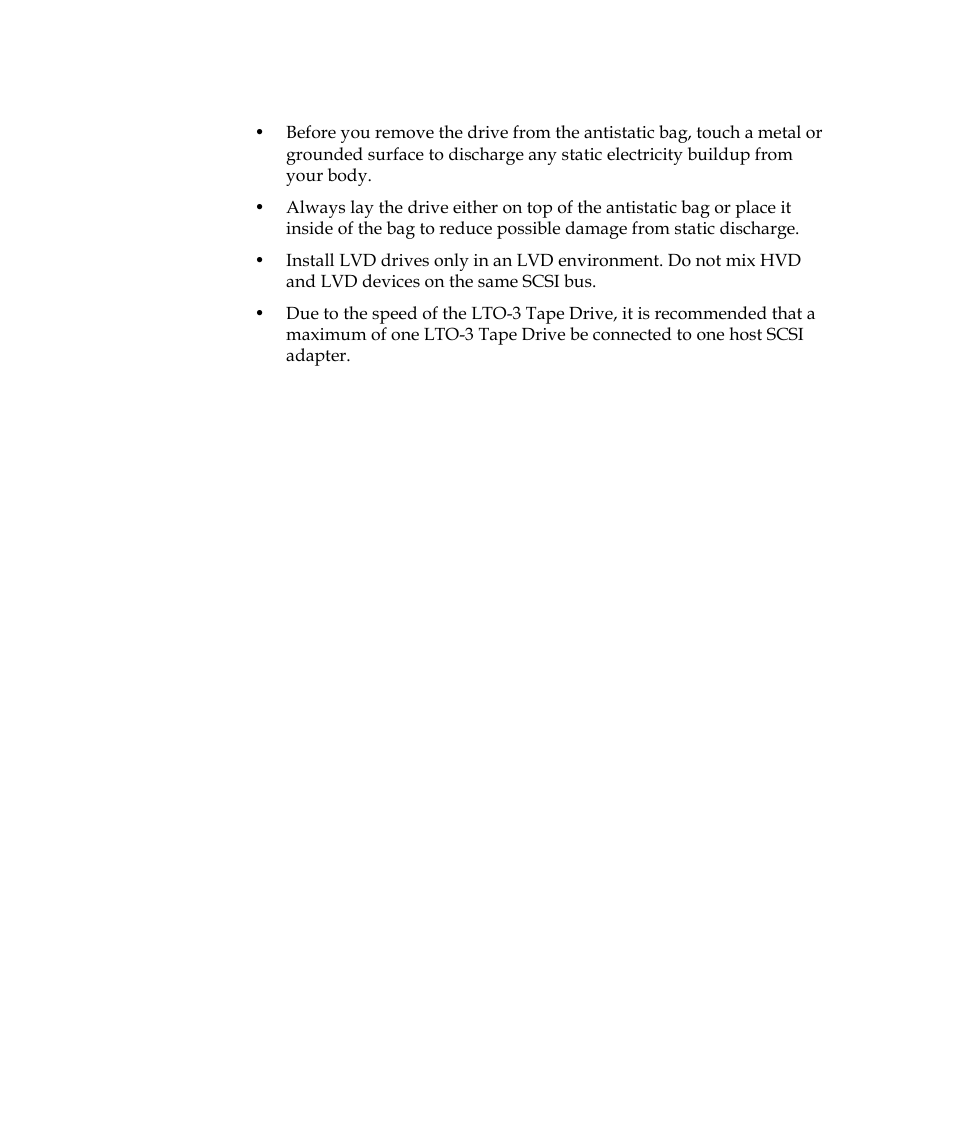 Quantum Tape Drive LTO-3 User Manual | Page 20 / 98