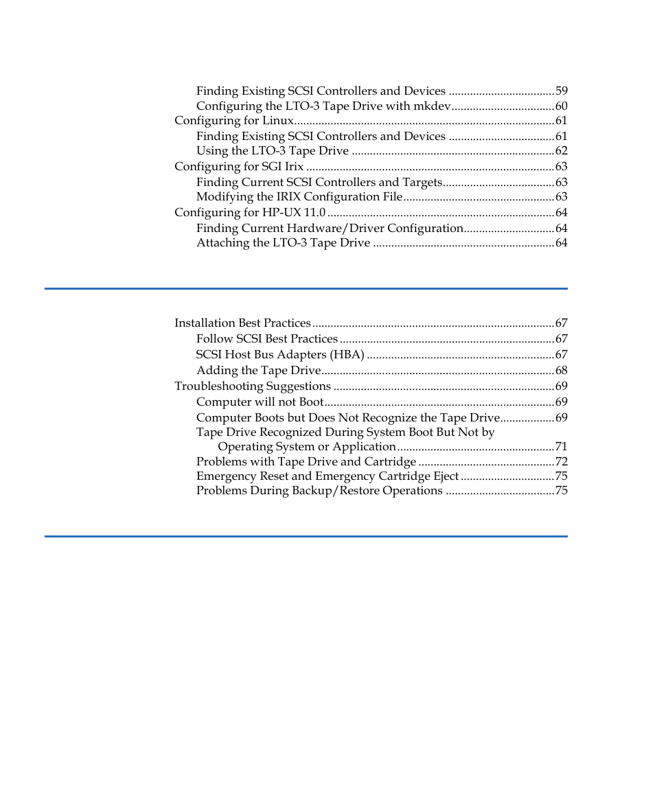 Quantum Tape Drive LTO-3 User Manual | Page 6 / 98